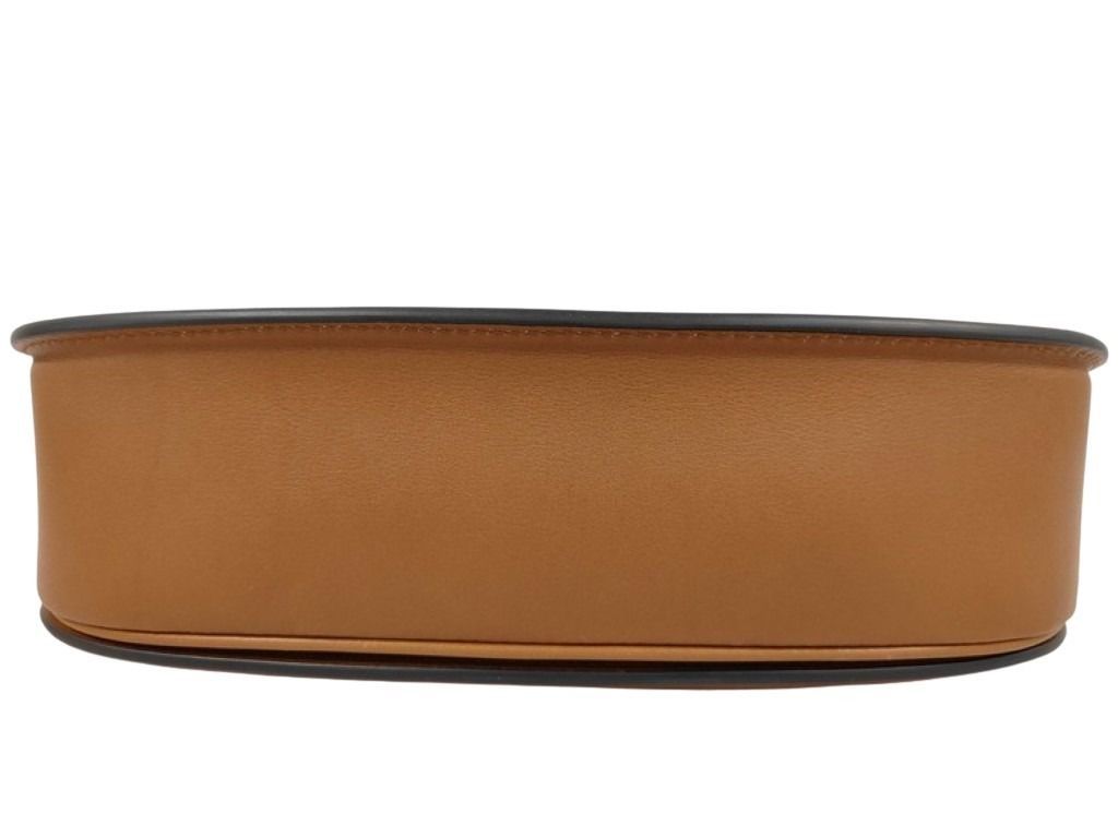 Gucci Blondie Medium Top Handle Brown Leather 2-Way Shoulder Bag Gold — view 4