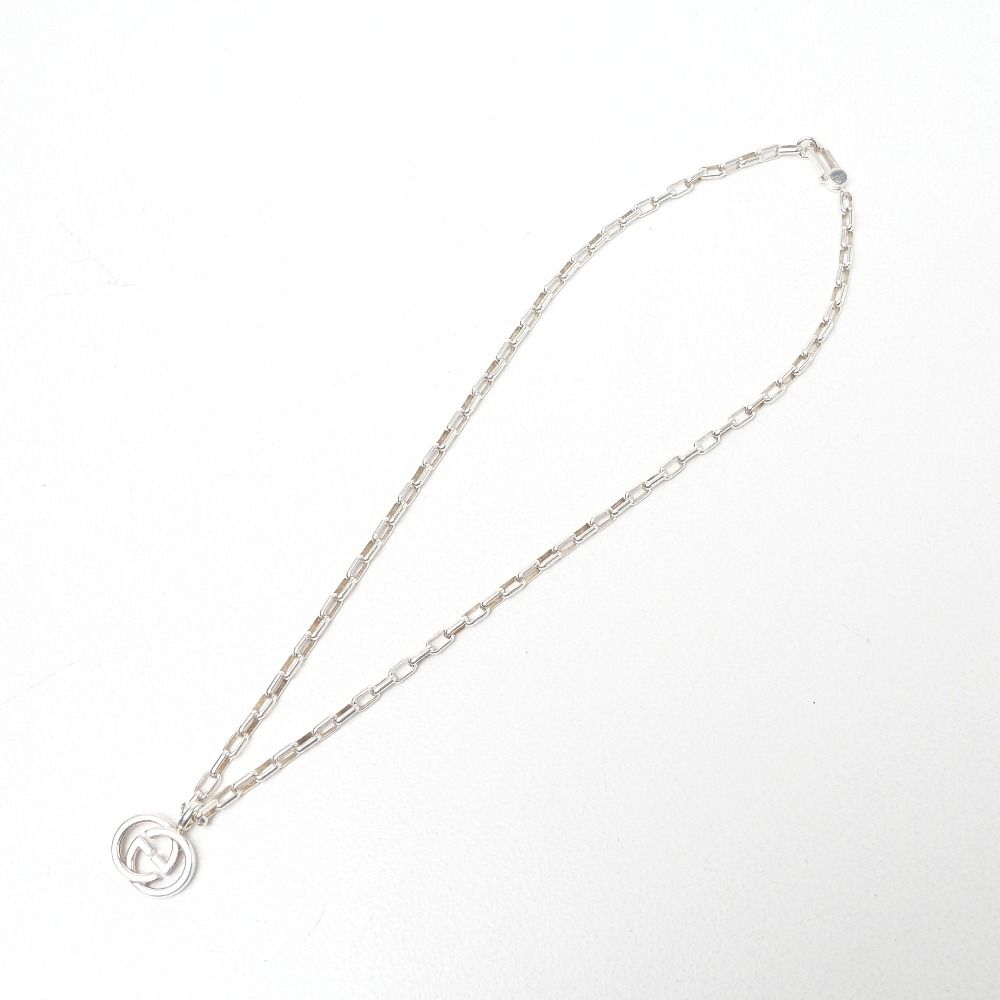 Gucci Necklace GG Interlocking G 925 Sterling Silver — view 4