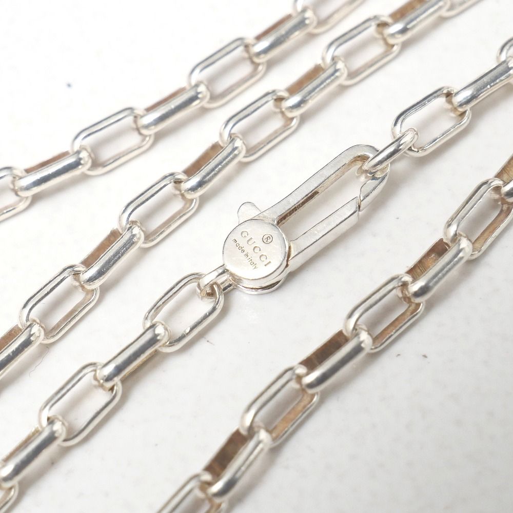 Gucci Necklace GG Interlocking G 925 Sterling Silver — view 5