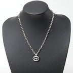 Gucci Necklace GG Interlocking G 925 Sterling Silver — view 2