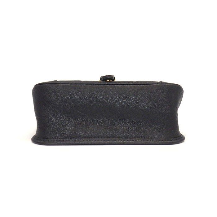 Louis Vuitton Shoulder Bag Diane Black Monogram Empreinte Leather Gold — view 4