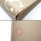 Louis Vuitton Tote Bag On The Go PM Tourterelle Cream Bicolor Monogram Empreinte — view 8