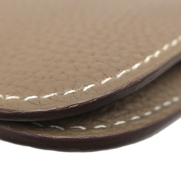 Hermes Wallet Dogon Duo GM Togo Etoupe Silver Greige — view 4