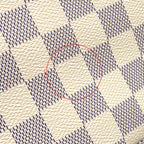 Louis Vuitton Tote Bag Neverfull PM Damier Azur Canvas Gold Beige — view 5