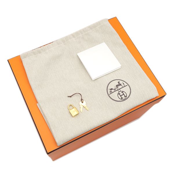 Hermes Handbag Picotin Lock MM 22 Taurillon Clemence Etoupe Gold Greige — view 7