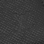 Louis Vuitton Wallet Portefeuille Long Taiga Noir Black Bifold No Coin Purse — view 7