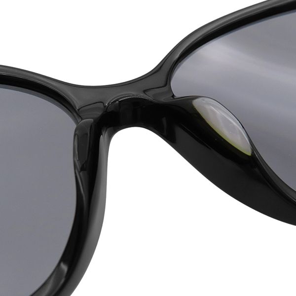Prada SPR24Q-F Sunglasses 55 16 Acetate Black Silver Wellington Full Rim — view 4
