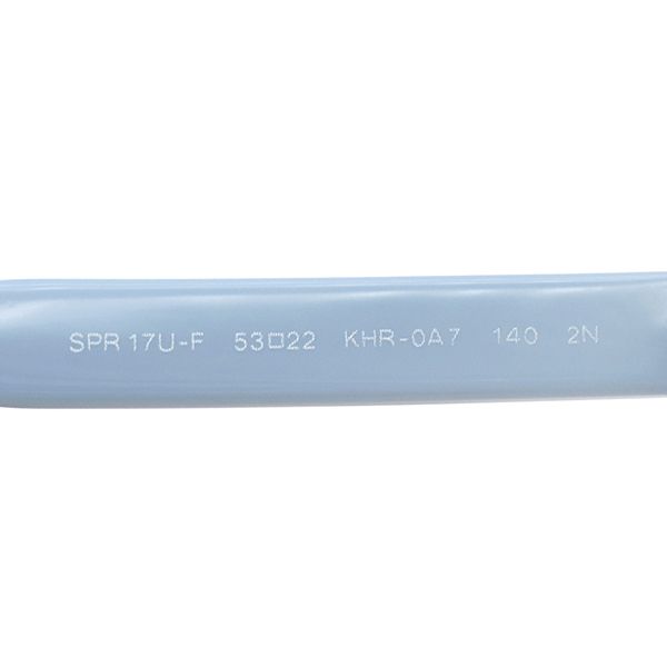 Prada Sunglasses 53 22 Acetate Black Light Blue Marble Silver Oval Shape — view 5