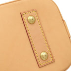 Louis Vuitton 2-Way Bag Alma BB Monogram Canvas Gold Brown Shoulder Handbag — view 5