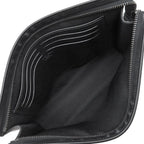 Louis Vuitton Clutch Pochette Voyage MM Monogram Eclipse Silver — view 8