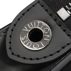 Louis Vuitton Clutch Pochette Voyage MM Monogram Eclipse Silver — view 7