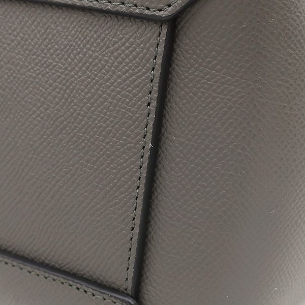Celine 2-Way Belt Bag Micro Leather Gray Gold — view 5