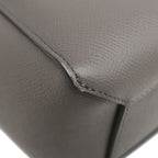 Celine 2-Way Belt Bag Micro Leather Gray Gold — view 4