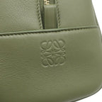 Loewe 2-Way Bag Amazona 19 Square Calfskin Avocado Green Gold Handbag — view 8