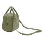 Loewe 2-Way Bag Amazona 19 Square Calfskin Avocado Green Gold Handbag — view 2