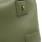 Loewe 2-Way Bag Amazona 19 Square Calfskin Avocado Green Gold Handbag — view 7