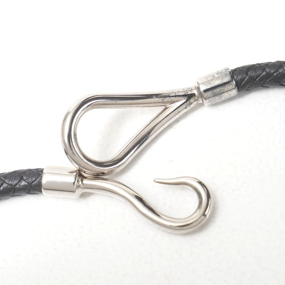 Hermes Bracelet Tresse Jumbo Choker Leather — view 5