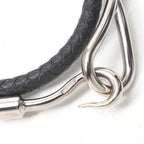 Hermes Bracelet Tresse Jumbo Choker Leather — view 6