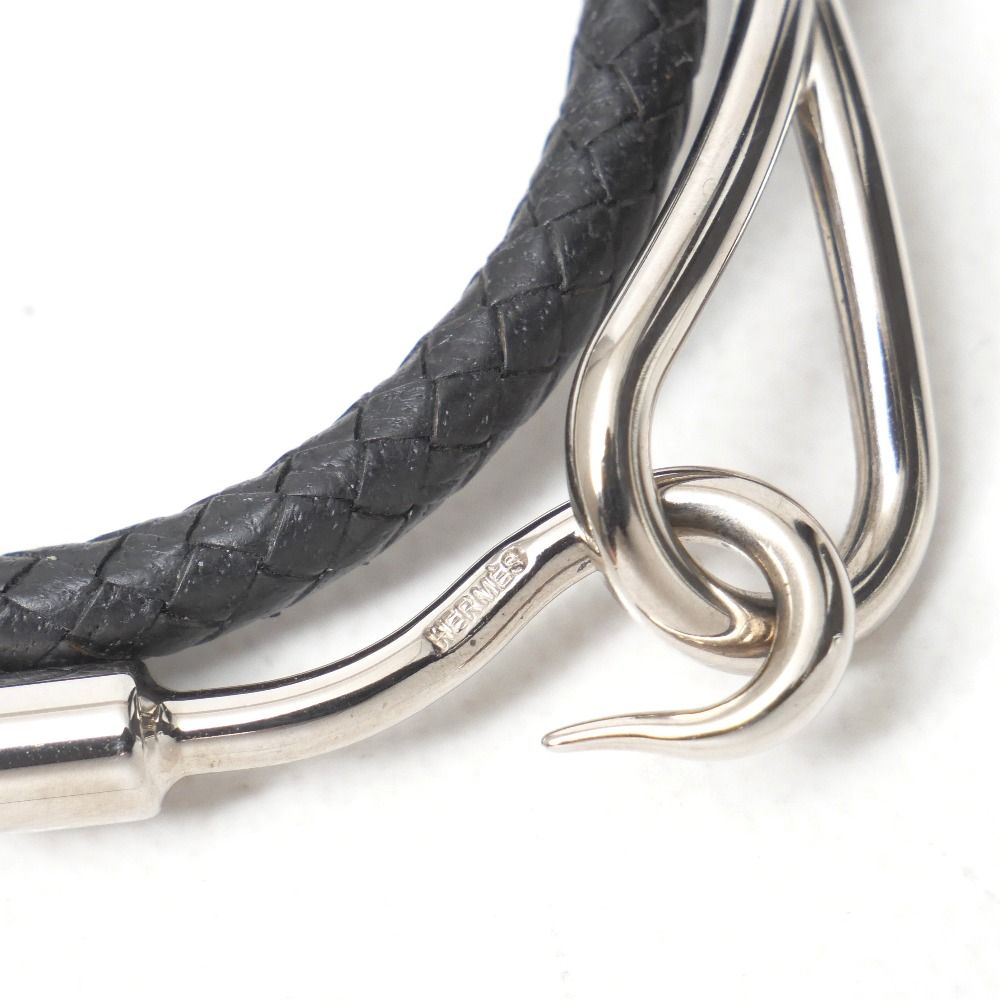 Hermes Bracelet Tresse Jumbo Choker Leather — view 6
