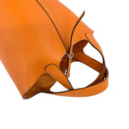 Hermes Picotin PM Taurillon Clemence Leather Handbag Mini Tote Orange — view 4