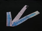 Louis Vuitton Scarf Bandeau BB Rising Confidential Pink Blue Multicolor Silk — view 2