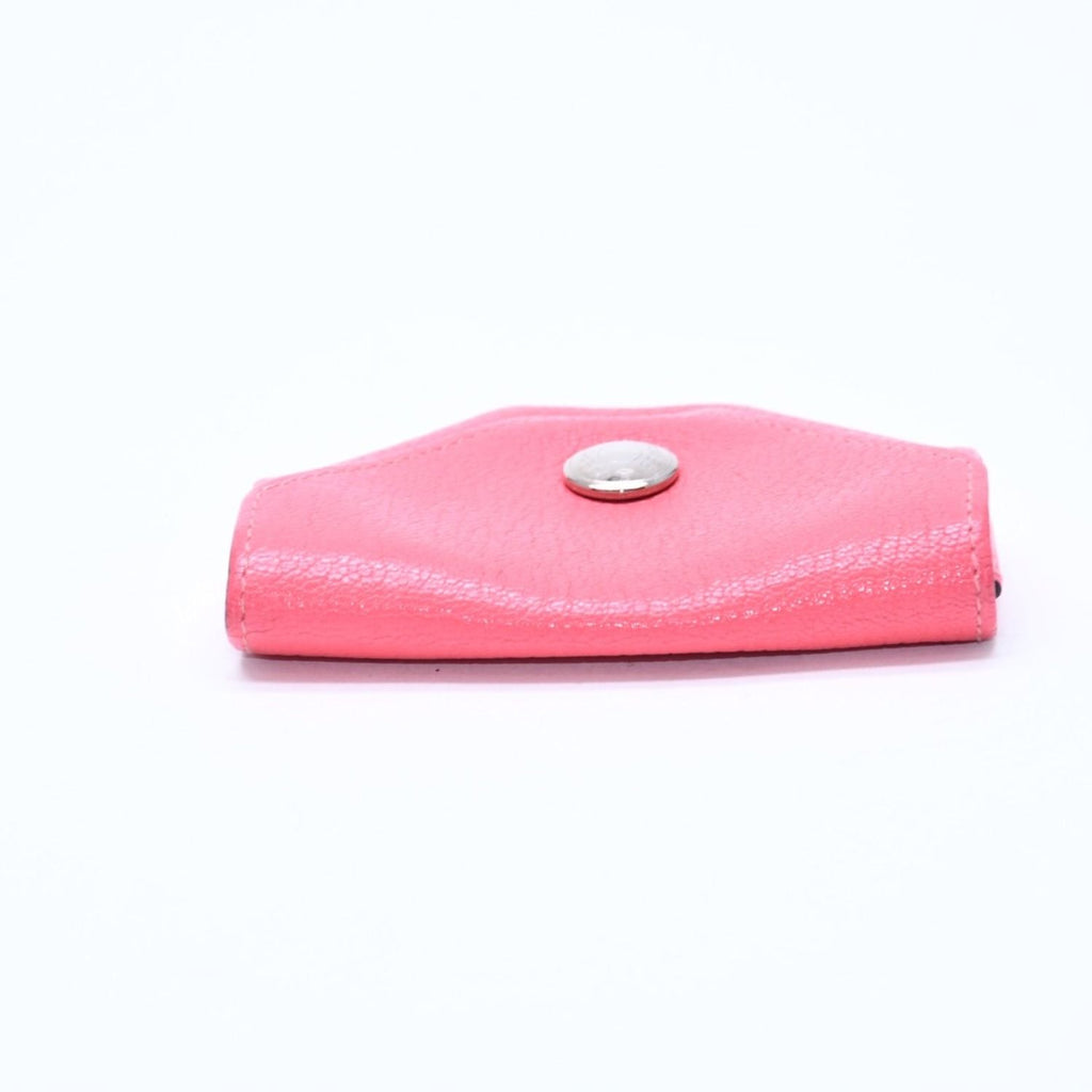 Hermes le Vanquatre Coin Purse Veau Epsom Rose Azalea Pink Silver — view 5