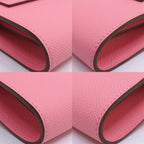 Hermes Kelly Wallet to Go Rose Confetti Silver — view 5