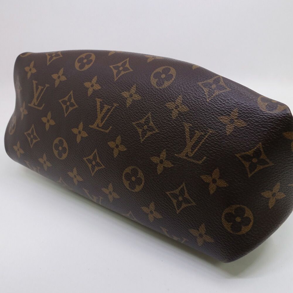 Louis Vuitton Flower Zipped Tote Bag PM Monogram Canvas Gold — view 4