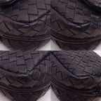 Bottega Veneta Intrecciato Shoulder Bag Leather Purple — view 5