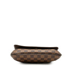 Louis Vuitton Damier Musette Tango Long Crossbody Shoulder Bag Brown Leather — view 3