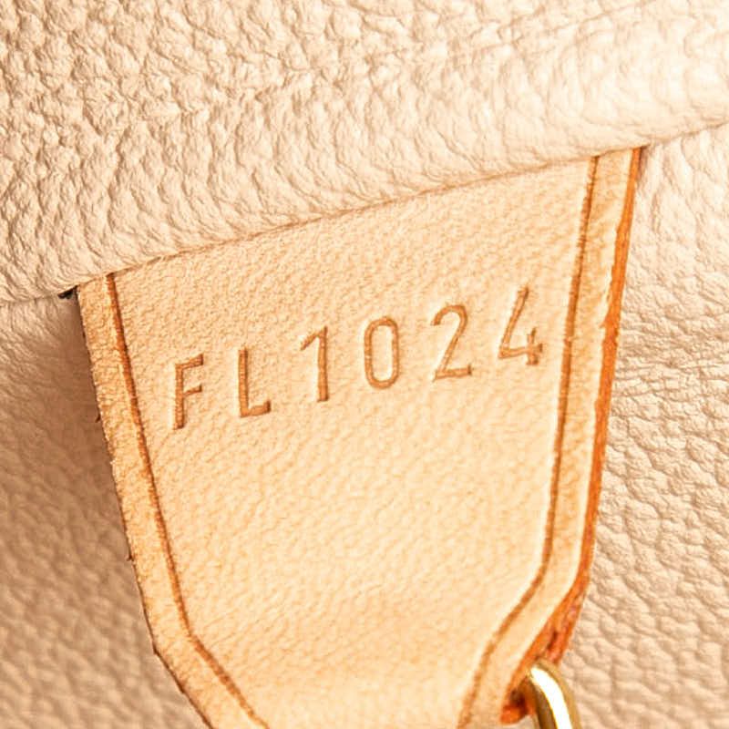 Louis Vuitton Monogram Bucket GM Tote Shoulder Bag Brown Leather — view 6