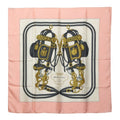 Hermes Carre 90 Brides de Gala Scarf Pink Multicolor Silk