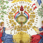 Hermes Carre 90 Republique Francaise Liberte Egalite Fraternite 1789 Silk Scarf — view 2