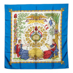 Hermes Carre 90 Republique Francaise Liberte Egalite Fraternite 1789 Silk Scarf