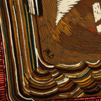 Hermes Carre 90 Henry Smith Sailor Scarf Brown Multicolor Silk — view 5