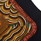 Hermes Carre 90 Henry Smith Sailor Scarf Brown Multicolor Silk — view 4
