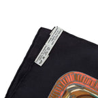 Hermes Carre 90 Henry Smith Sailor Scarf Brown Multicolor Silk — view 8