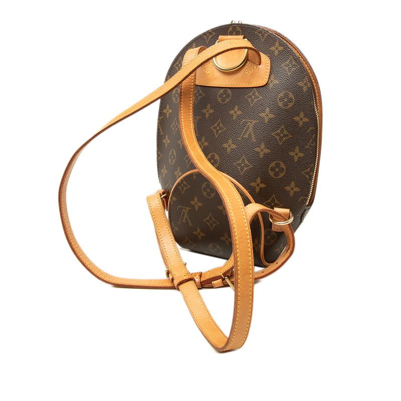 Louis Vuitton Monogram Ellipse Sac a Dos Backpack Brown Leather — view 2