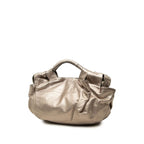 Loewe Anagram Nappa Aire Handbag Gold Leather — view 2