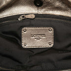 Loewe Anagram Nappa Aire Handbag Gold Leather — view 5