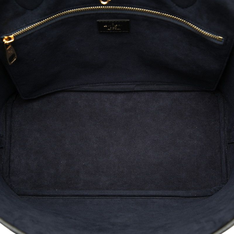 Louis Vuitton Monogram Empreinte Neverfull MM Tote Shoulder Bag Noir Black — view 4
