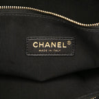 Chanel CC Logo 31 Trantian Chain Shoulder Bag Black Gold Calfskin — view 5