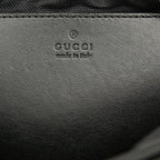 Gucci GG Marmont Crossbody Chain Shoulder Bag Black Leather — view 5