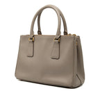 Prada Galleria 2-Way Shoulder Bag Beige Saffiano Leather — view 2