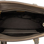 Prada Galleria 2-Way Shoulder Bag Beige Saffiano Leather — view 4