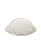 Prada Canapa Tote Shoulder Bag White Canvas — view 3