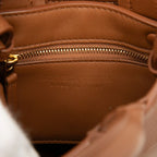 Bottega Veneta Maxi Intrecciato Mini Tote Shoulder Bag Pochette 2-Way Brown — view 5