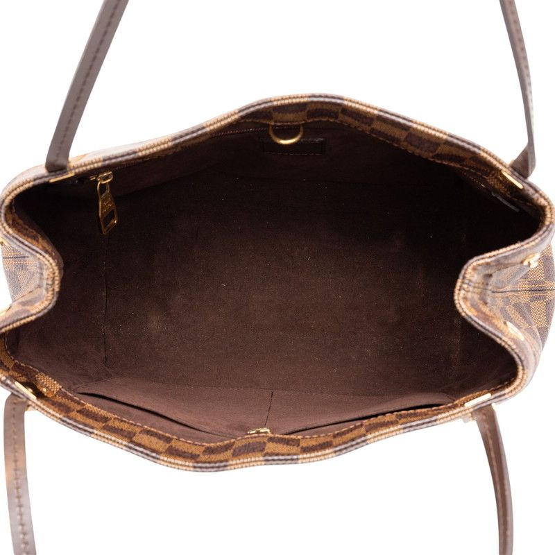 Louis Vuitton Damier Marybone PM Tote Shoulder Bag Brown Leather — view 4