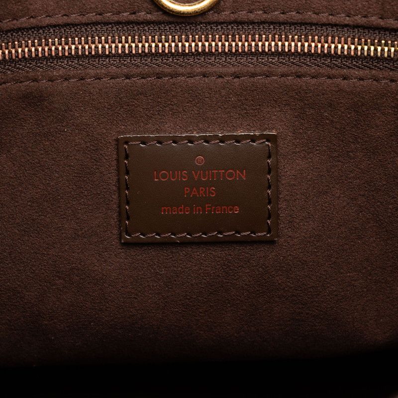 Louis Vuitton Damier Marybone PM Tote Shoulder Bag Brown Leather — view 5