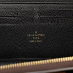 Louis Vuitton Monogram Reverse Zippy Dauphine L-shaped Zipper Wallet Brown — view 5